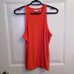 Reitmans Orange Sleeveless Tank Top Relaxed Fit